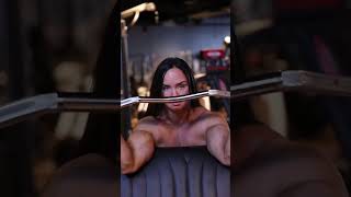 Famous Gymnastic girl hard shoulder workout 💪| Melinda lindmark #gymlife #attitude #gym #shorts Wealth