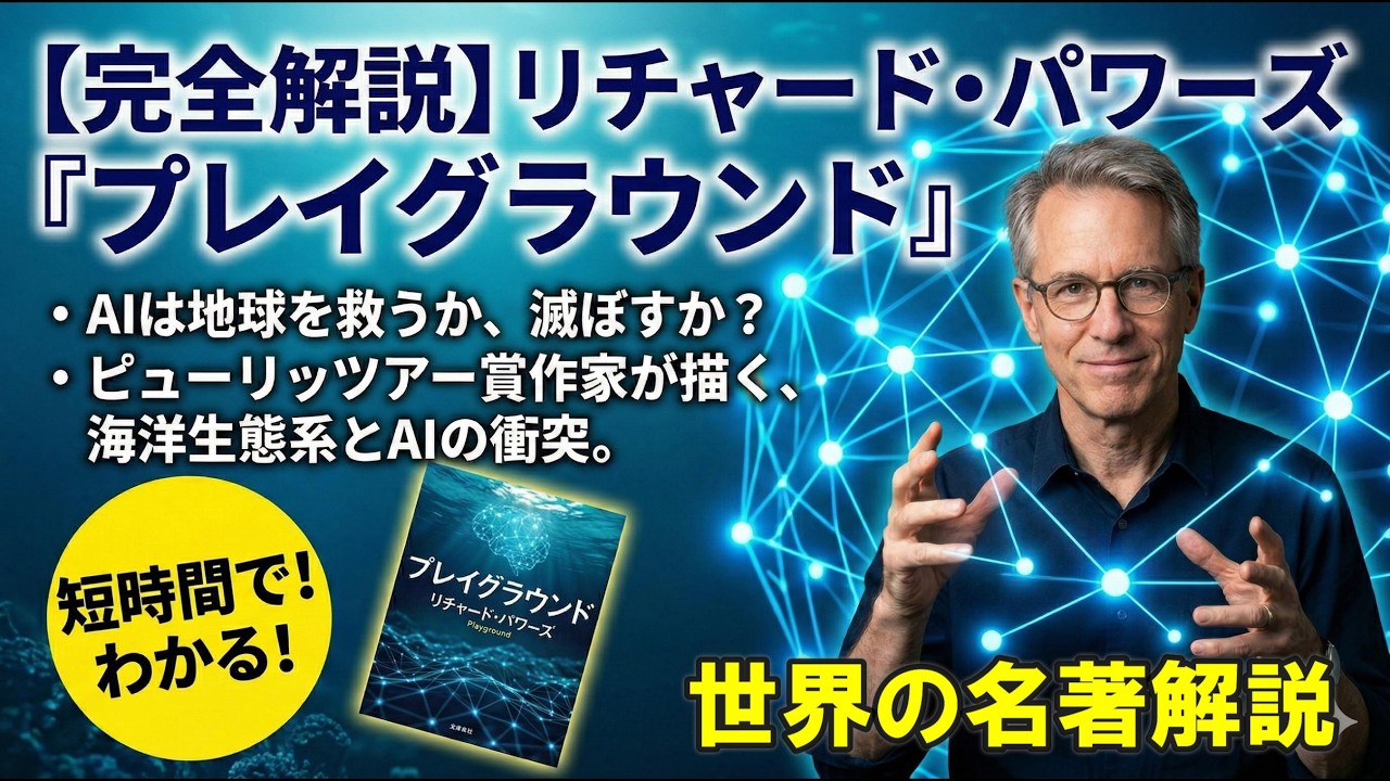【完全解説】リチャード・パワーズ『プレイグラウンド』