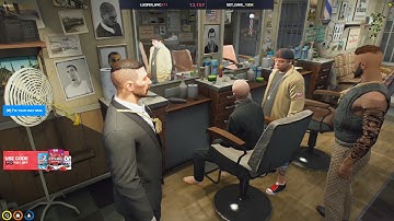 Kyle Breaking Character LOL *Funny Rp & Haircut with Ramee, Curtis & Marty* | GTA 5 RP NoPixel 3.0