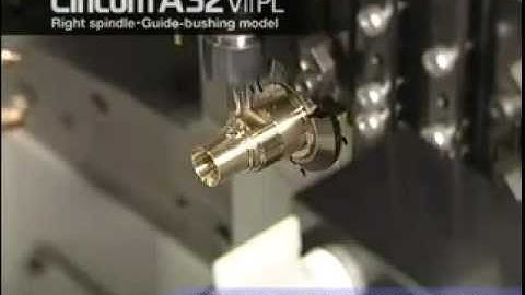 Citizen A32VII In Action Right Spindle Guide bushing Model