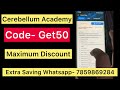 cerebellum Academy coupon code | cerebellum coupon code | cerebellum discount coupon code
