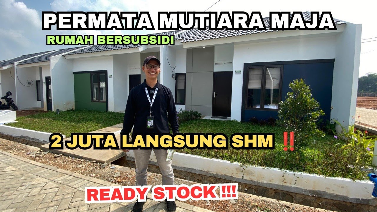 CUMA DISINI RUMAH SUBSIDI 1 GATE SYSTEM | PERMATA MUTIARA MAJA