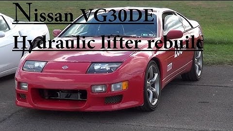 Nissan lifter tick repair VG30DE  Z32 300zx