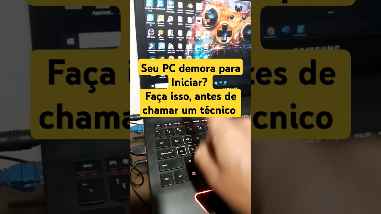 Seu COMPUTADOR demora para Iniciar? faça isso antes de Procurar um Técnico. 