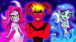 Drama Queen at School || ZODIAC SIGNS by Teen-Z