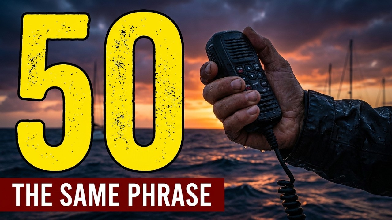 ⁣The Last Radio Call Always Contains the Same Phrase. I Listened to 50 of Them.