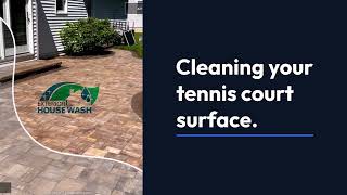 Tennis Court Cleaning By House Wash P A screenshot 5