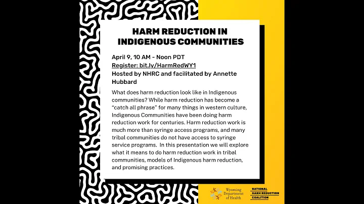 Harm Reduction in Indigenous Communities Training ...