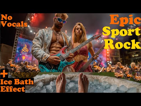 Epic Sport Rock For Workout Running Gym Powerful E Guitar Symphonic Music Ice Bath Effect
