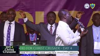 Powerful worship by Eld. Dr. Mireku at Ho For Christ Crusade