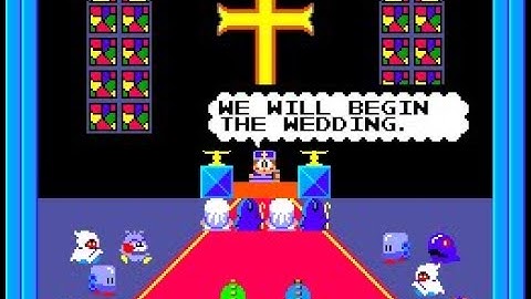 Bubble Bobble - Sega Master System - Last Boss and ALL Endings