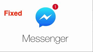 Messenger Unread Messages iPhone