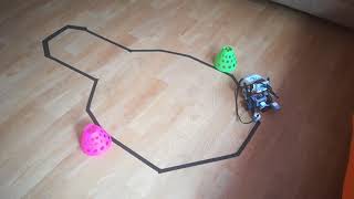 Follow Lines Avoid Obstacle EV3