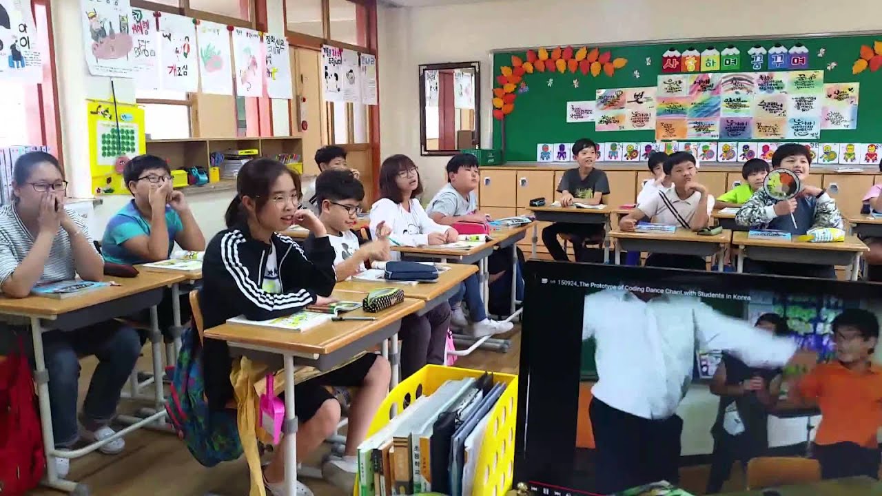 150925_Making Korean Coding dance with Students YouTube