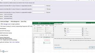 Find future value given present value in excel annually, quarterly and monthly