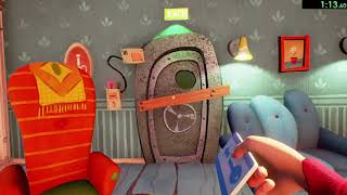 Hello neighbor alpha 2 speedrun any% 1:25.98
