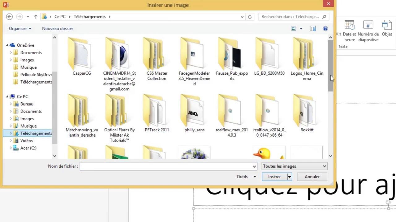 Update Insérer un gif animé dans PowerPoint
