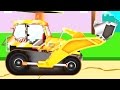 Buldozer Pipo ve onun çekici aracı | Çocuklar için Minecraft gibi çizgi film