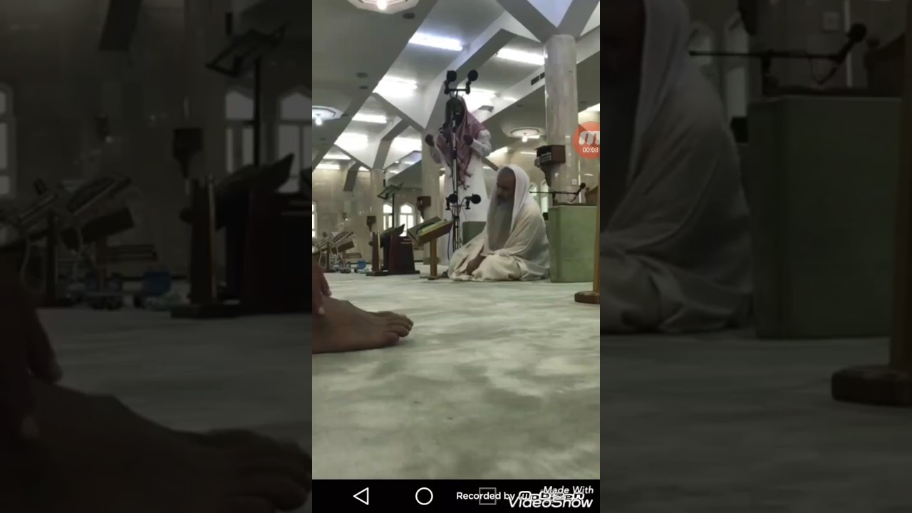 كلمة وعظية للشيخ منصور السالمي في مسجد الشيخ الحواش