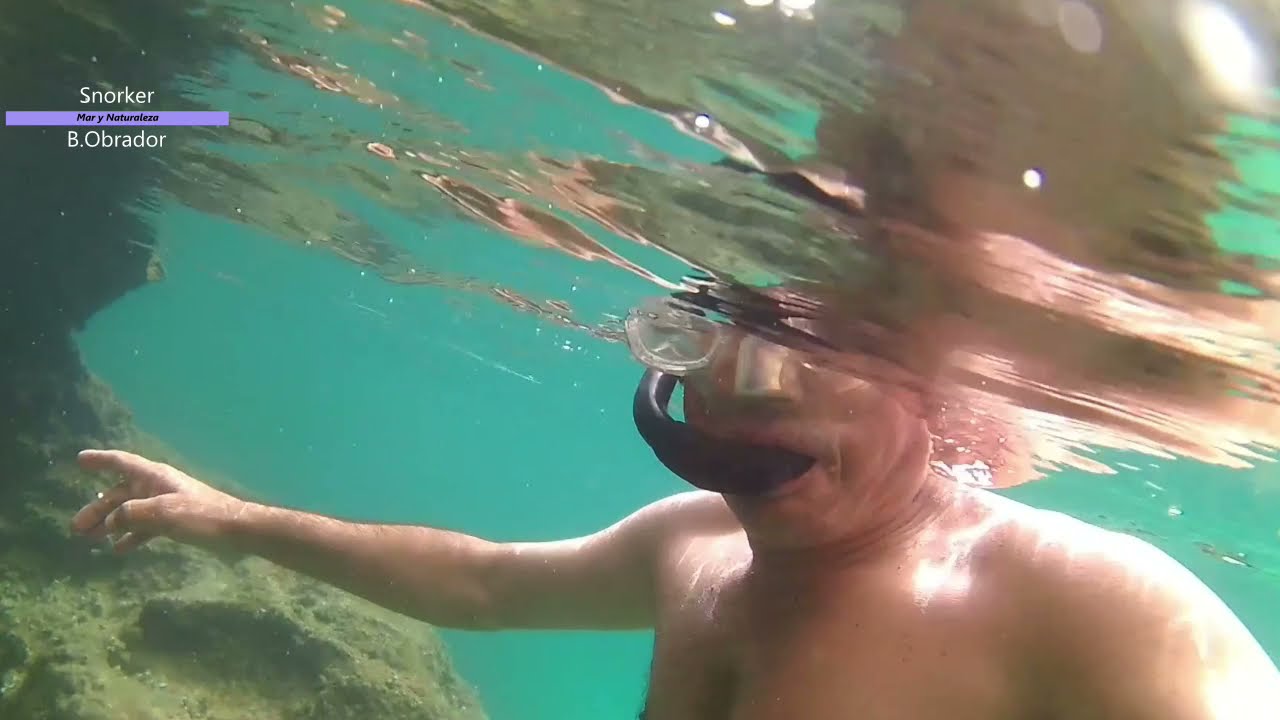 SNORKEL en MENORCA (Calas covas)