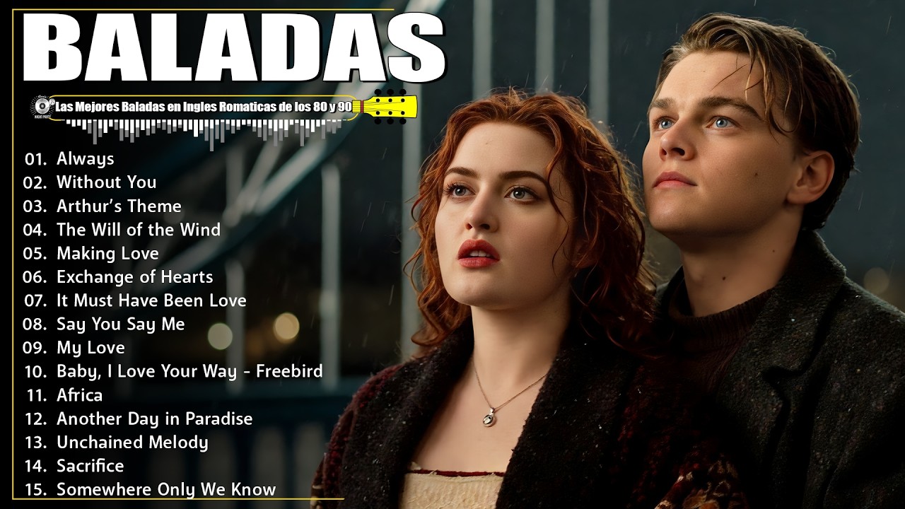 Las 100 Mejores Canciones En Ingles De Los Tiempos - Grandes Éxitos 80 y 90 En Inglés