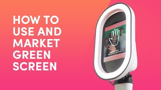 How to Use and Market Salsa's Green Screen Feature! | Photo Booth Software screenshot 4