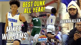 Mikey Williams Shuts Down The Gym! CRAZY Poster Dunk \& Highlights! \\