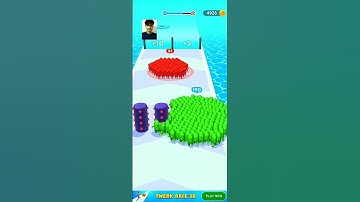 🐈Count Masters : StickMan Clash 3D All Levels Gameplay (Level-166) #shorts