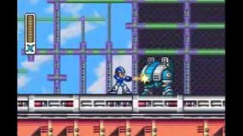 Megaman X  No Damage speed run Part 1