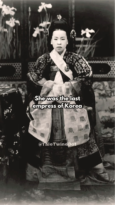 The Quiet Defiance of the Last Empress of Korea 🥀 #historyshorts #koreanhistory #EmpressSunjeonghyo