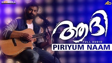 Piriyum Naam | Aadhi | Full Audio | Anil Johnson | Santosh Varma | Najim Arshad | Pranav Mohanlal