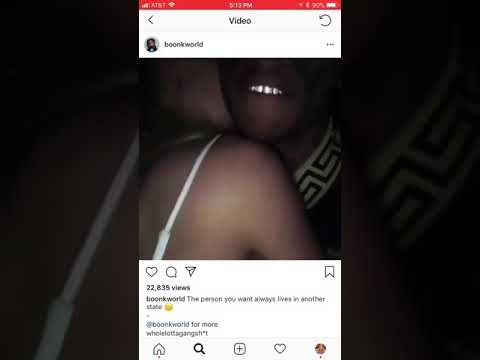 Bhad Bhabie caught kissing Boonk |