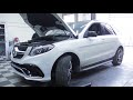 Mercedes Benz GLE Установка обвеса AMG