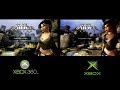 Tomb Raider Legend Xbox vs Xbox 360 Tio John Compara 