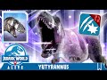 OMEGA YUTYRANNUS NEW ATTACK UNLOCKED (JURASSIC WORLD ALIVE)