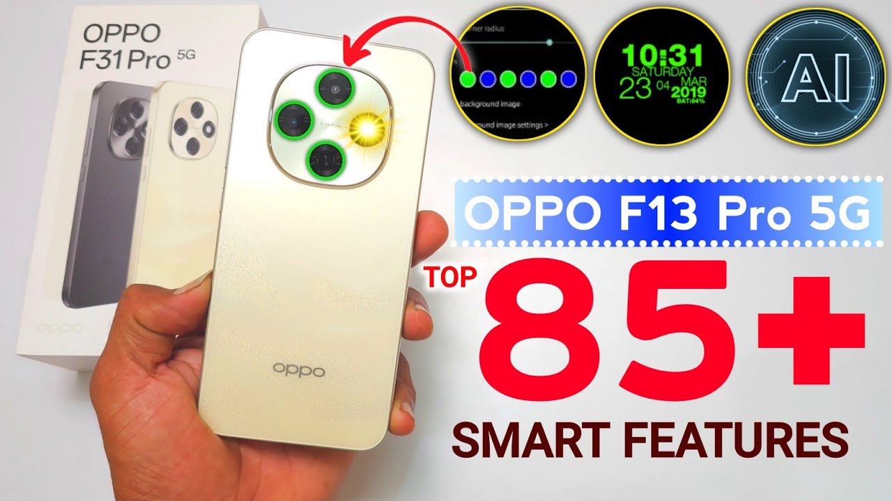 Oppo F31 Pro 5G Tips and Tricks Hidden Features | 85+ Smart Features!