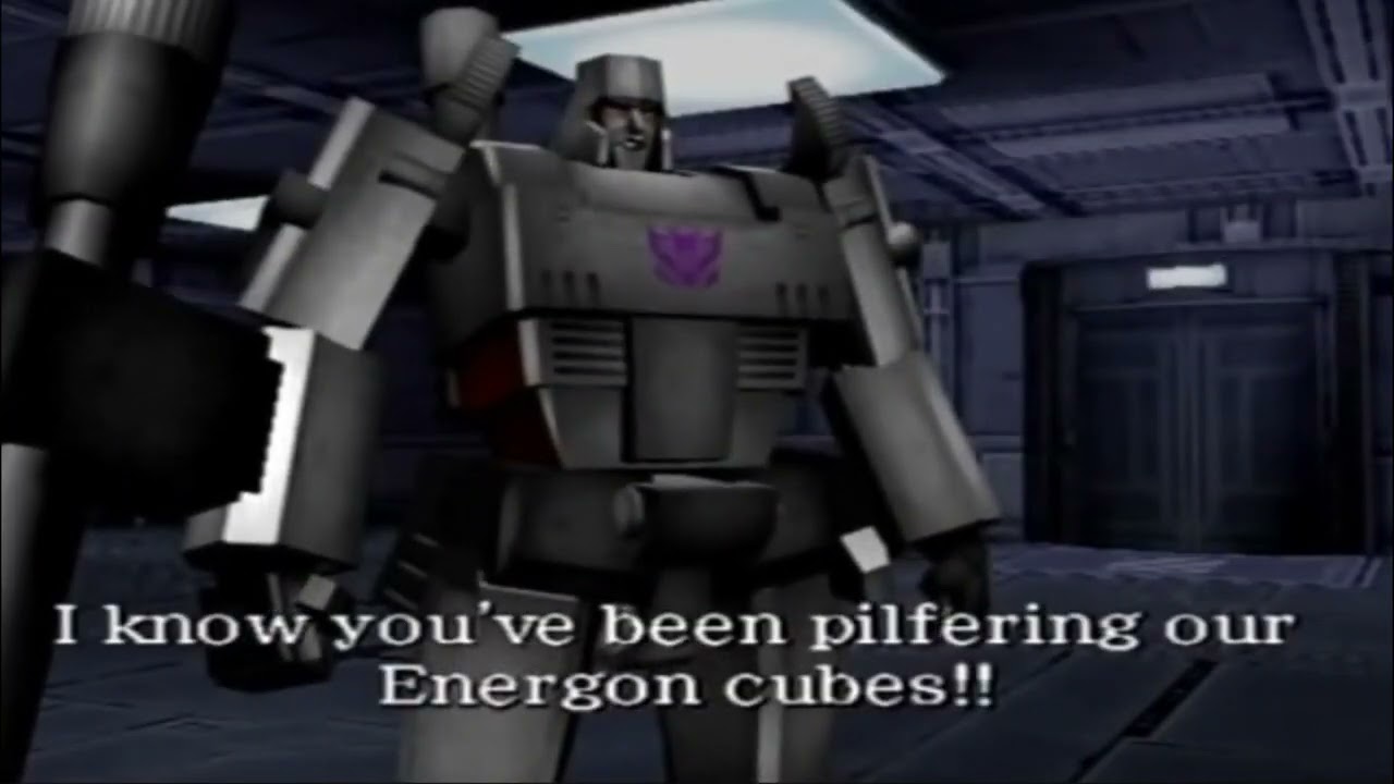 Starscream has been stealing the energon cubes