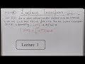 Laplace Transform|Definition|Example|Lecture 1|Theta Classes
