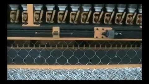 Automatic Hexagonal Wire Netting Machine, Automatic Gabion Wire Netting Machine, Altıgen Tel Örme