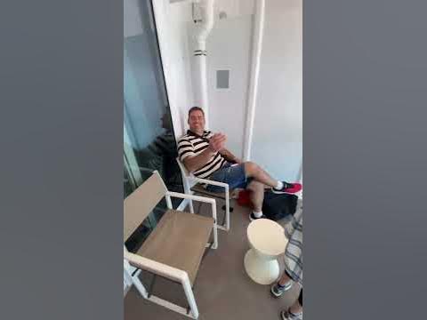 Каюта с балконом на #virginvoyages - YouTube