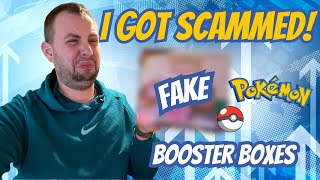 SCAMMED Out Of $2500 In Fake Pokemon Booster Boxes | Here's How To Spot The Difference!