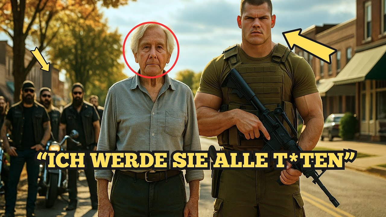 Biker Schikanieren Einen Alten Mann — GROßER FEHLER! Sein Enkel Ist Ein Navy SEAL!