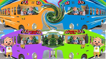 [ 3 Minute Loop ] Wheels on the Bus Sound Variations Remix 🚌| Several Versions | Little Wonders Club