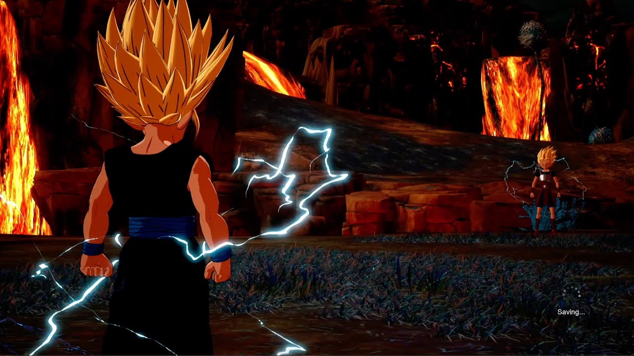 SSJ2 Gohan VS SSJ2 Cabba