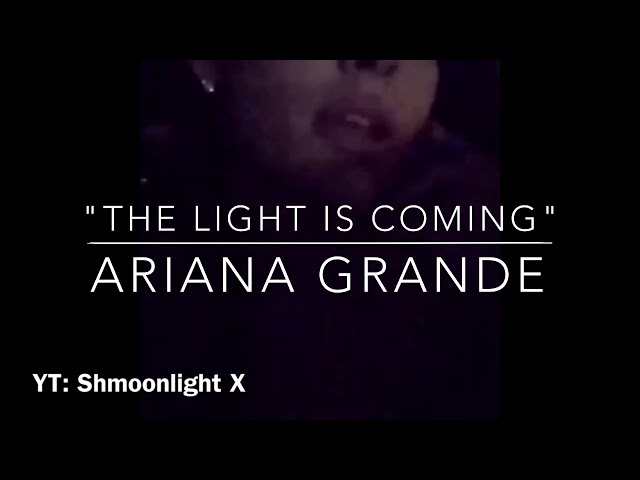 The Light Is Coming (ft. Nicki Minaj & Drake) - Ariana Grande [2nd single from "Sweetener"]