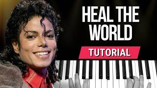 Como tocar 'Heal the world' (Michael Jackson) - Piano tutorial y partitura