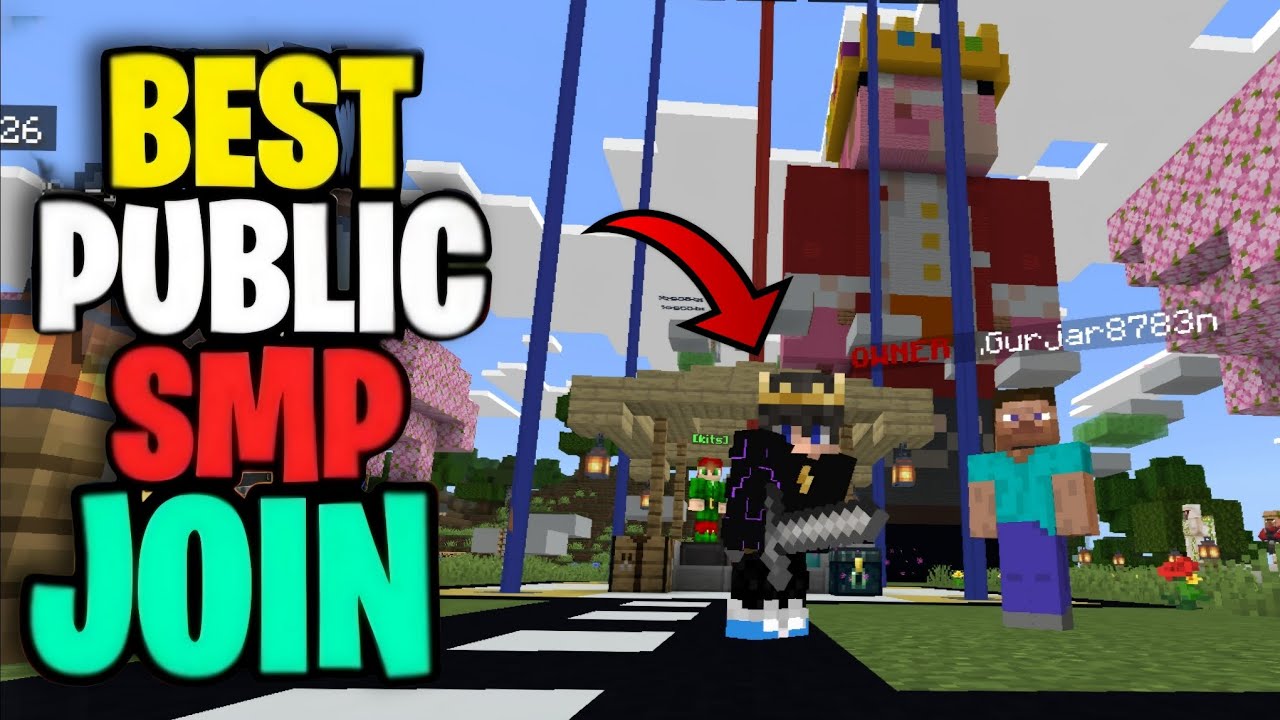 🏆 Join Best Survival Public Smp Server For Minecraft 💰 | Java + PE ...