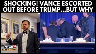 Why was Vance Escorted Before Trump? | 30 Seconds That Shocked White House | Evacuation Delay | 4K