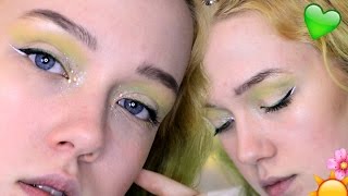 Spring Green Makeup Tutorial/GRWM - COLLAB