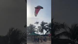 Paramotoring Flyboy wait and watch #paramotor #paraglidinginmanali #bungeejumpingoftheirow #comedy
